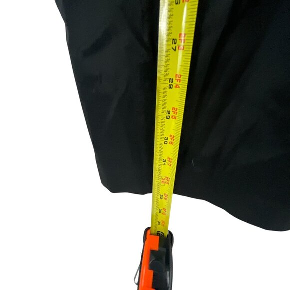 Bebe Women's Black Leopard Print Mini Dress Ruffle Collar Artsy Retro Whimsygoth - Picture 6 of 7